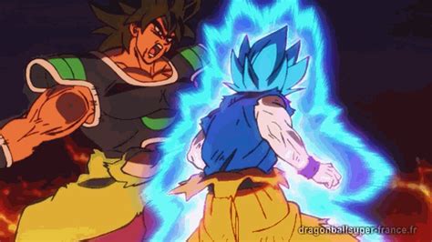 goku vs broly gif|Dragon Ball Z Broly Vs Goku GIFs